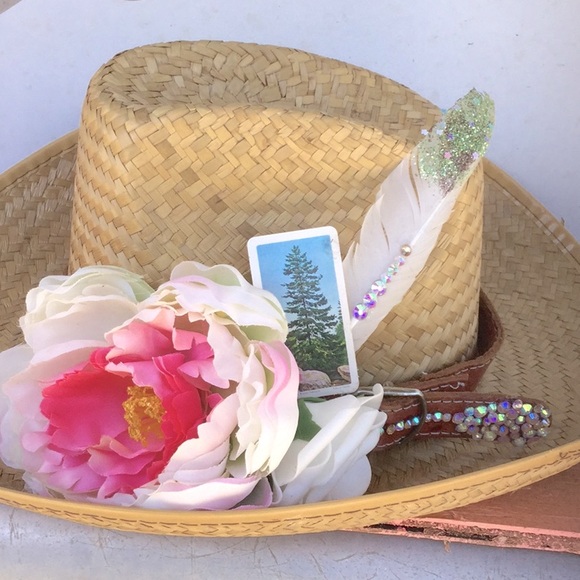 Accessories - OOAK artisan western hat band cowgirl festival rodeo Coachella boho chic market